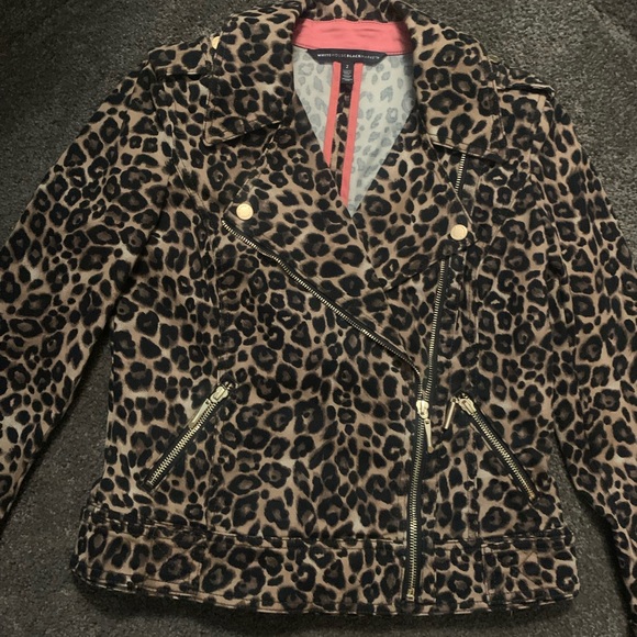 WHBM Leopard Jacket - Picture 2 of 5